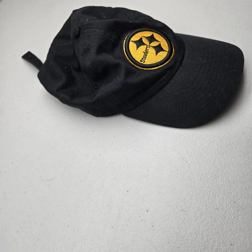 Pittsburgh Steelers Unisex Baseball Cap YOUTH Black New Era Curved